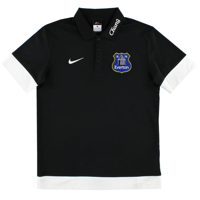 2013-14 Everton Polo Shirt M Polo Shirt