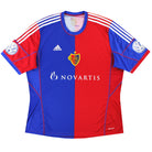 2013-14 FC Basel adidas Home Shirt XXL Football Shirt