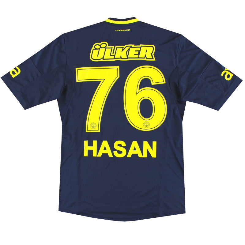 2013-14 Fenerbahce adidas Third Shirt Hasan #76 M Football Shirt