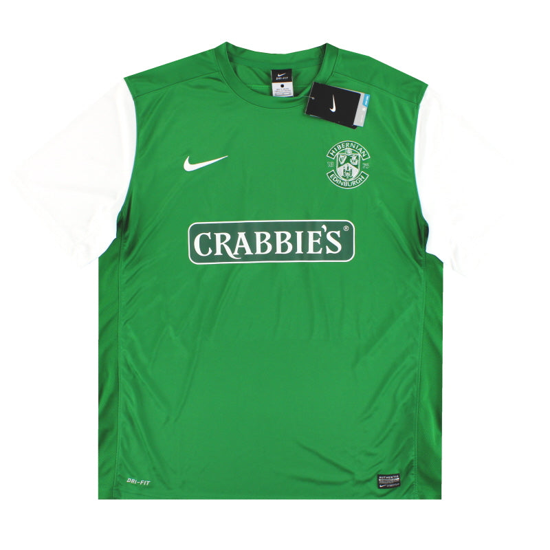 2013-14 Hibernian Nike Home Shirt *w/tags* XL Football Shirt