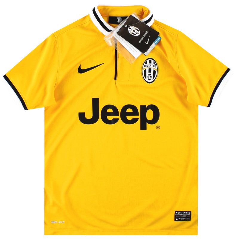 2013-14 Juventus Nike Away Shirt *BNIB* S.Boys Football Shirt