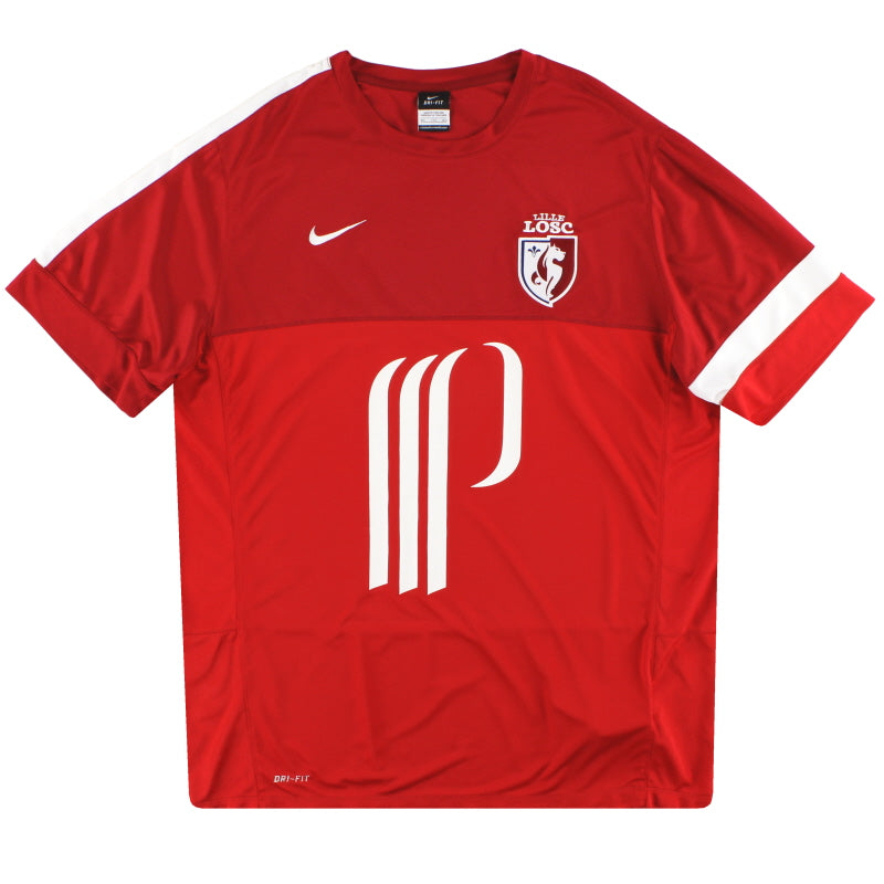 2013-14 Lille Nike Training Shirt *Mint* XXL Training Shirt