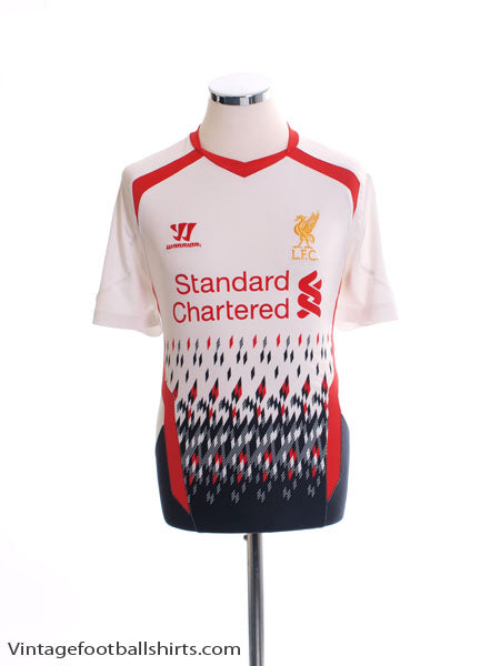 2013-14 Liverpool Away Shirt L Football Shirt