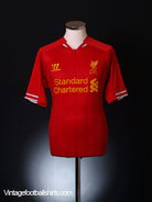 2013-14 Liverpool Home Shirt S Football Shirt