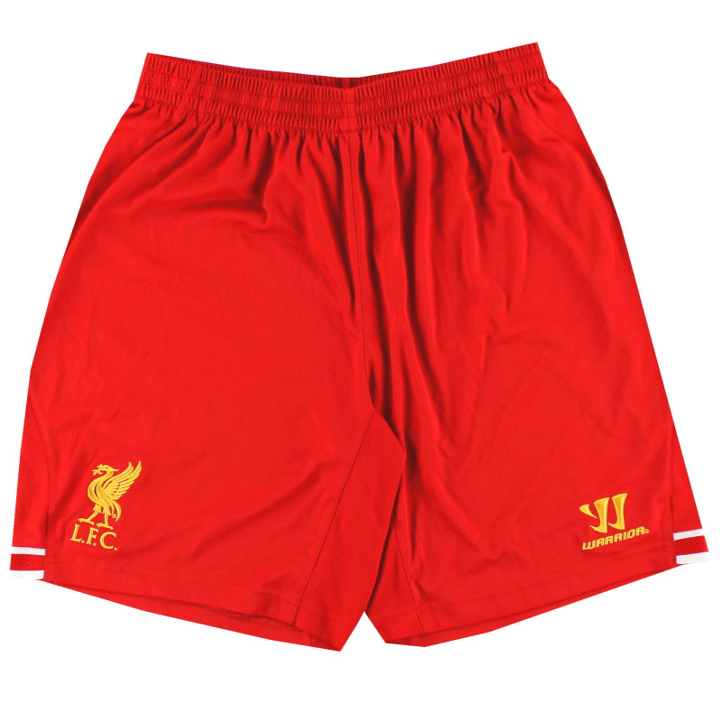 2013-14 Liverpool Warrior Home Shorts *As New* L Football Shorts