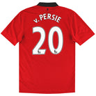 2013-14 Manchester United Nike Home Shirt v.Persie #20 S Football Shirt