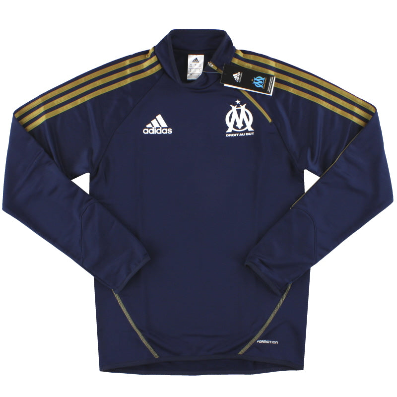 2013-14 Olympique Marseille adidas Technical Training Top *w/tags* XS Football Shirt