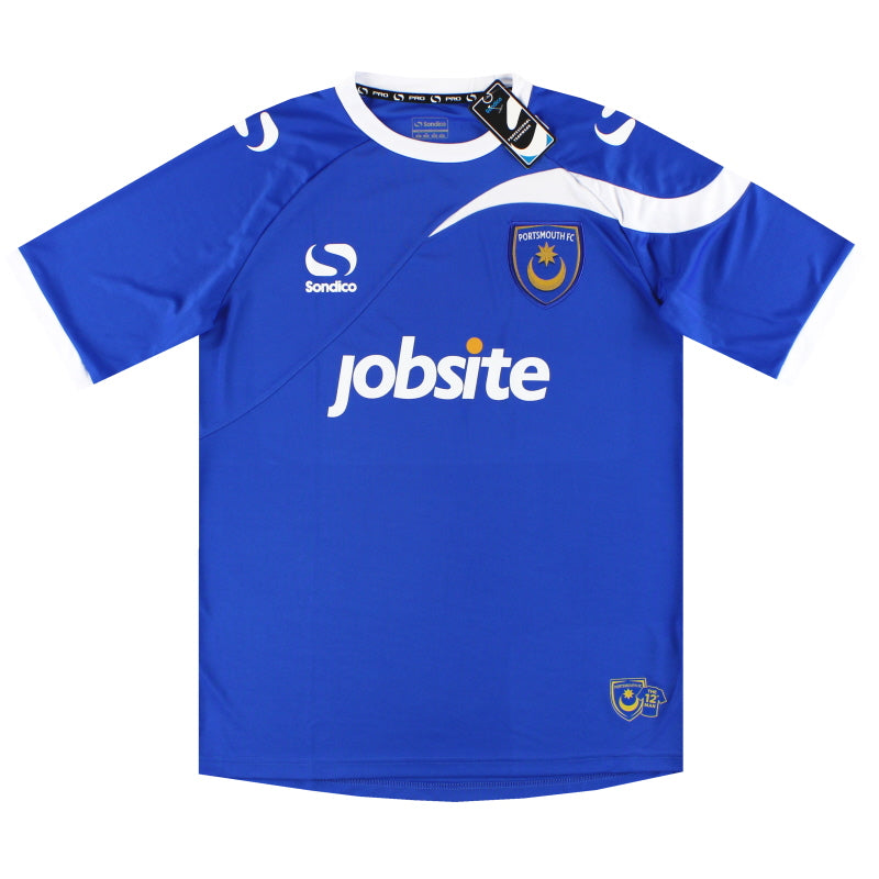 2013-14  Portsmouth Sondico Home Shirt *w/tags* M Football Shirt