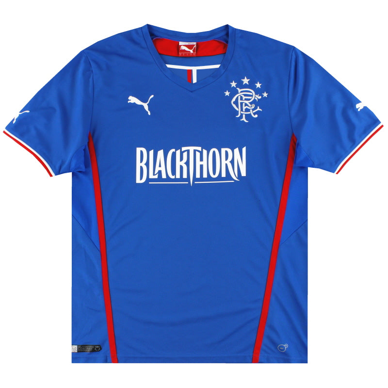 2013-14 Rangers Puma Home Shirt *Mint* XXL Football Shirt