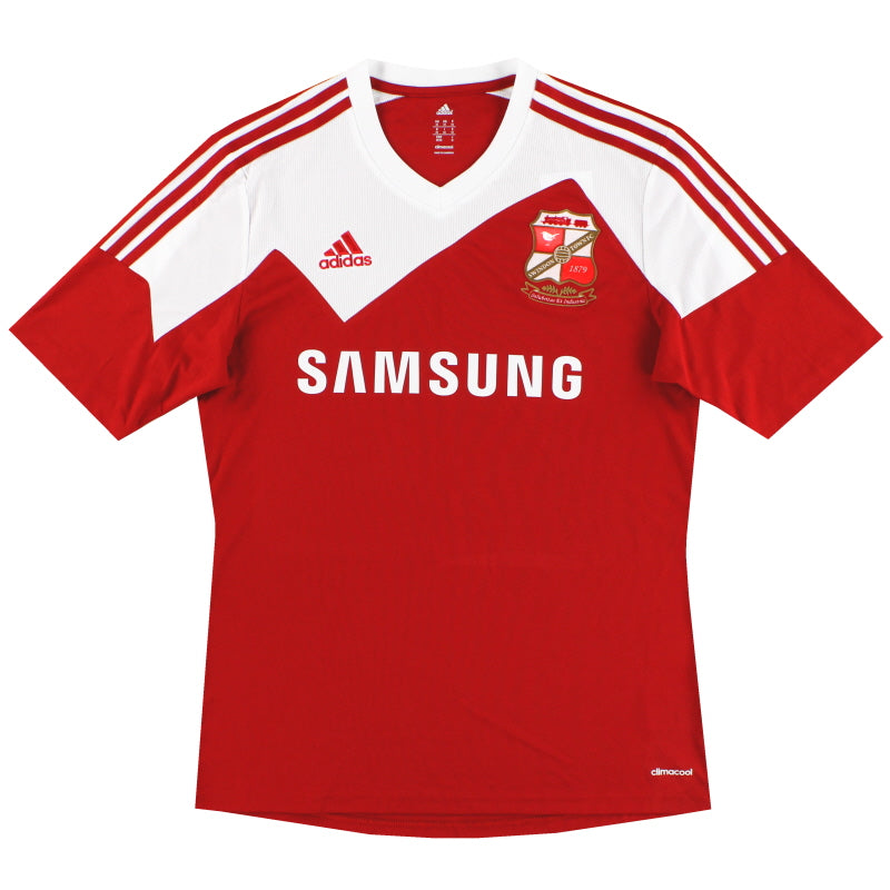 2013-14 Swindon Town adidas Home Shirt *Mint* M Football Shirt