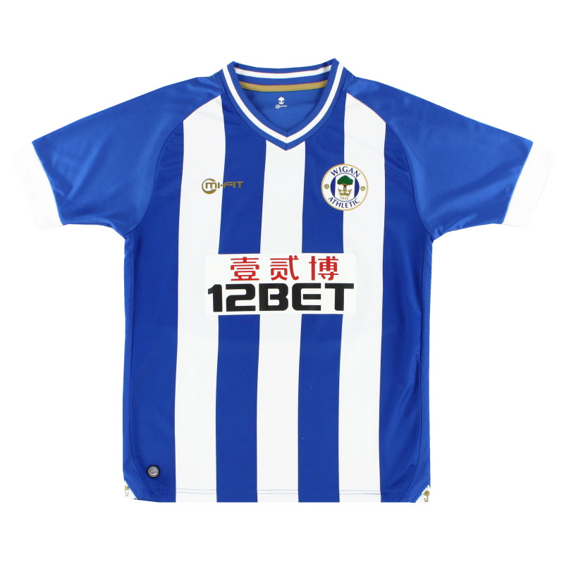 2013-14 Wigan Mi-Fit Home Shirt M Football Shirt