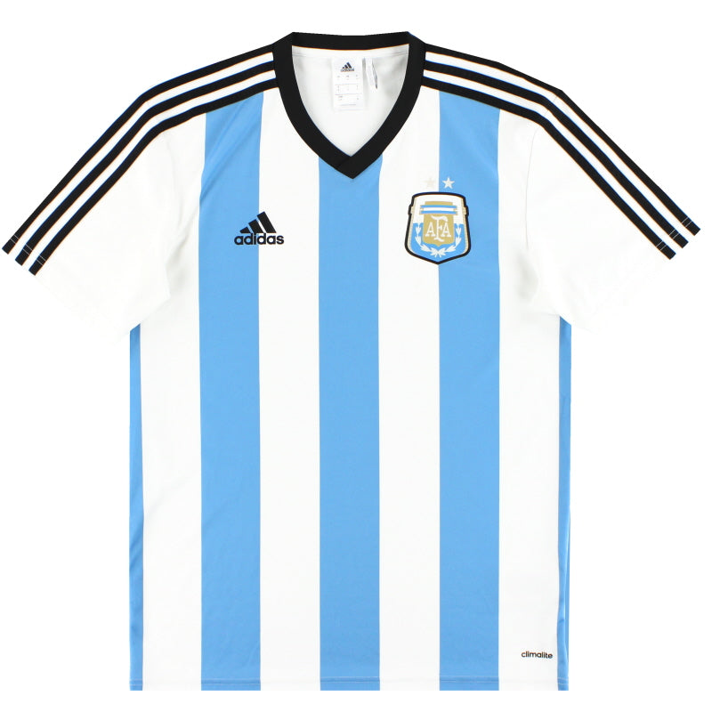 2013-15 Argentina adidas Basic Home Shirt S Football Shirt