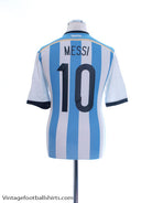 2013-15 Argentina Home Shirt Messi #10 *Mint* M Football Shirt