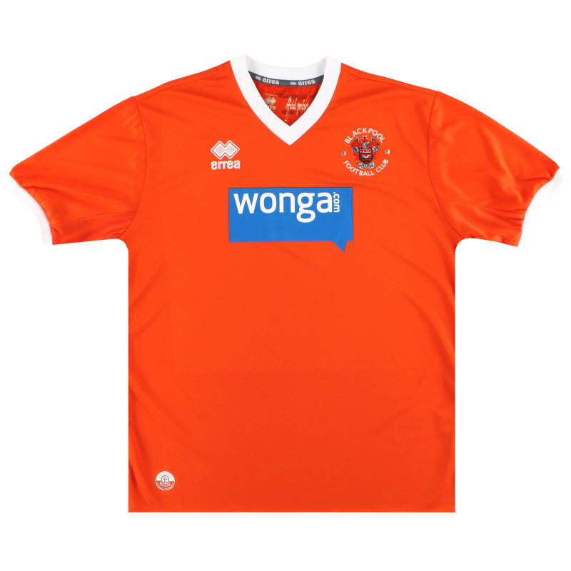 2013-15 Blackpool Errea Home Shirt *BNIB* XXL Football Shirt