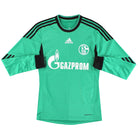 2013-15 Schalke adidas Player Issue Third Shirt L/S *Mint* S Football Shirt