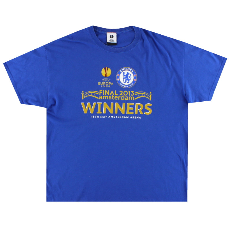 2013 Chelsea Europa League Graphic Tee XL T-Shirt