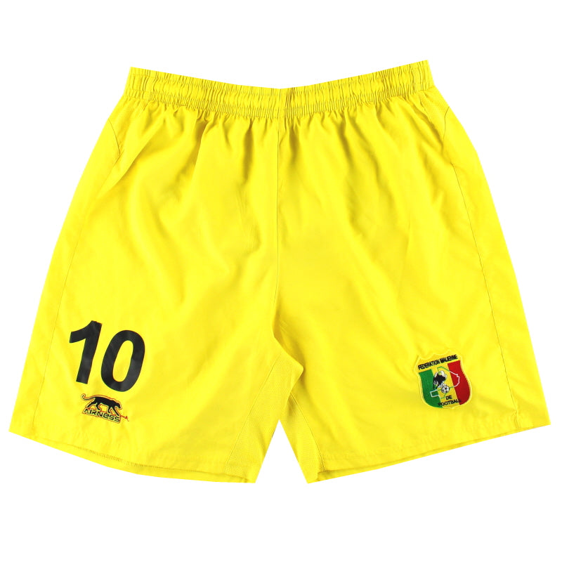 2013 Mali Airness Player Issue Home Shorts #10 XL Football Shorts