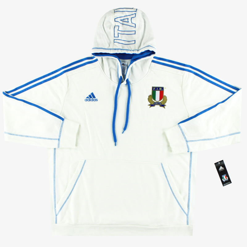 2014-15 adidas Italy Rugby Hoodie *BNIB* XXL Hoodie