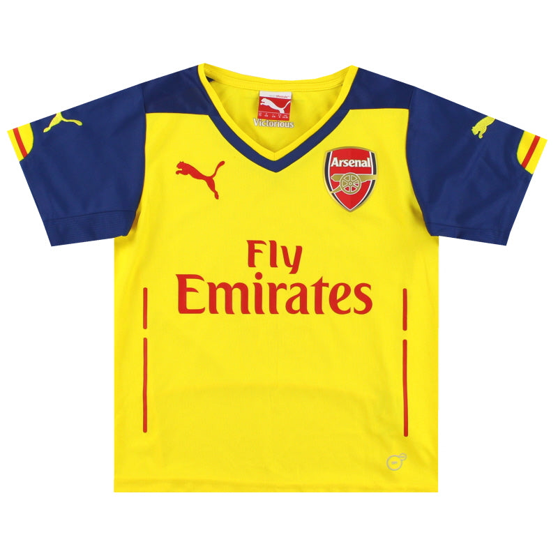 2014-15 Arsenal Puma Away Shirt L.Boys Football Shirt