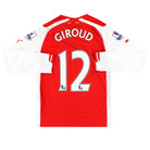 2014-15 Arsenal Puma Home Shirt Giroud #12 L/S S Football Shirt