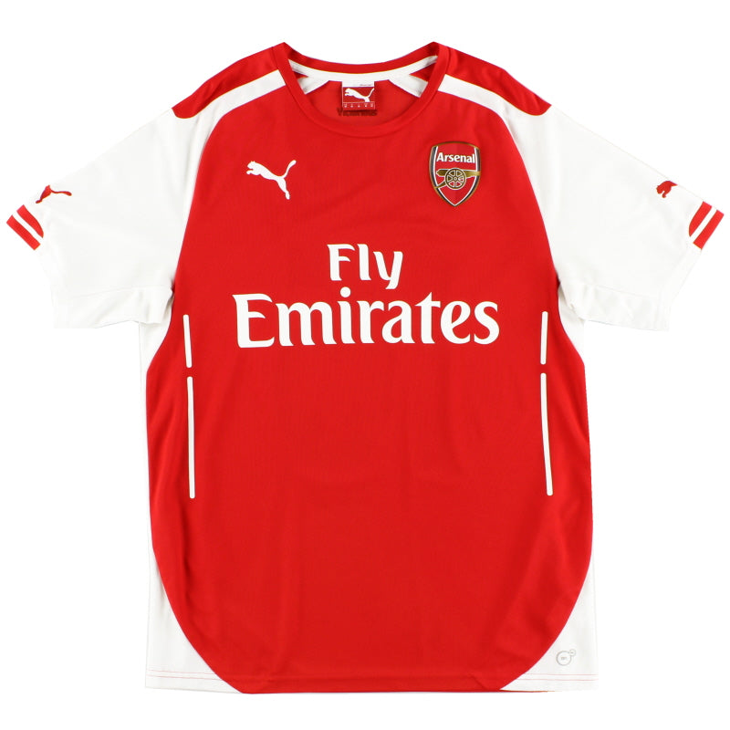 2014-15 Arsenal Puma Home Shirt *Mint* M Football Shirt