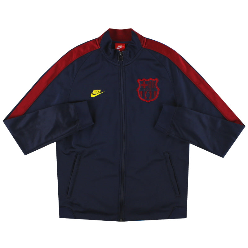 2014-15 Barcelona Nike Authentic N98 Covert Track Jacket M Jacket