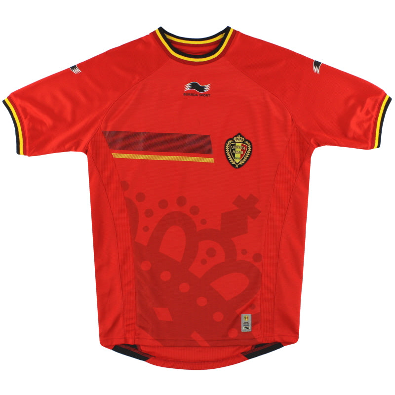 2014-15 Belgium Burrda Sport Home Shirt XL Football Shirt