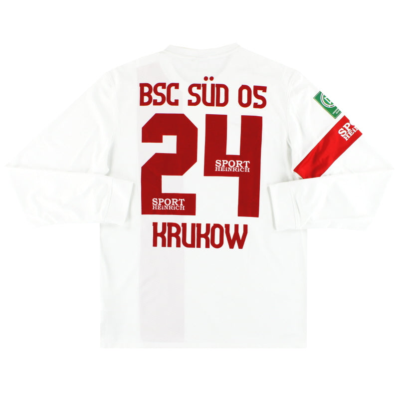 2014-15 Brandenburger SC Sud 05 Nike Away Shirt Krukow #24 L/S L Football Shirt