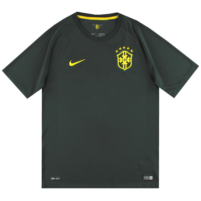 2014-15 Brazil Nike Third Shirt *Mint* L Football Shirt