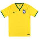 2014-15 Brazil Nike Home Shirt L Football Shirt