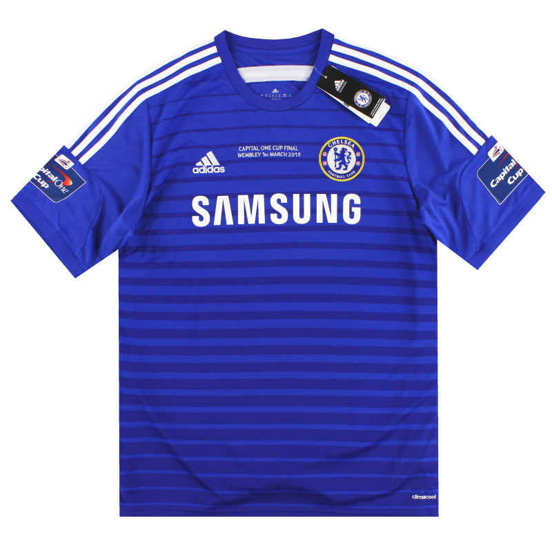 2014-15 Chelsea adidas 'League Cup Final' Home Shirt *w/tags* XL Football Shirt