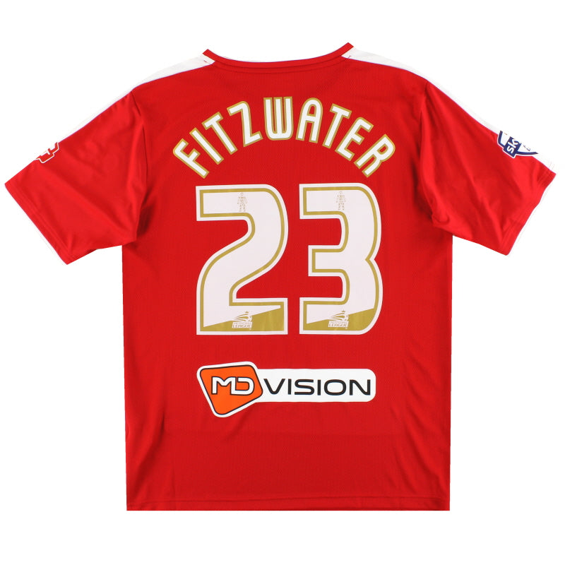 2014-15 Chesterfield Puma Player Issue Away Shirt Fitzwater #23 M Football Shirt