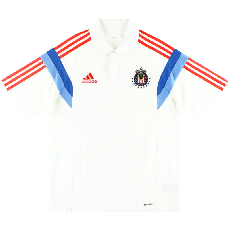 2014-15 Chivas Guadalajara adidas Polo Shirt M Polo Shirt