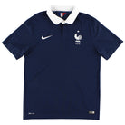 2014-15 France Nike Home Shirt L Football Shirt