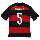 2014-15 Germany Away Shirt Hummels #5 *Mint* M Football Shirt