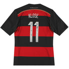 2014-15 Germany adidas Away Shirt Klose #11 L Football Shirt