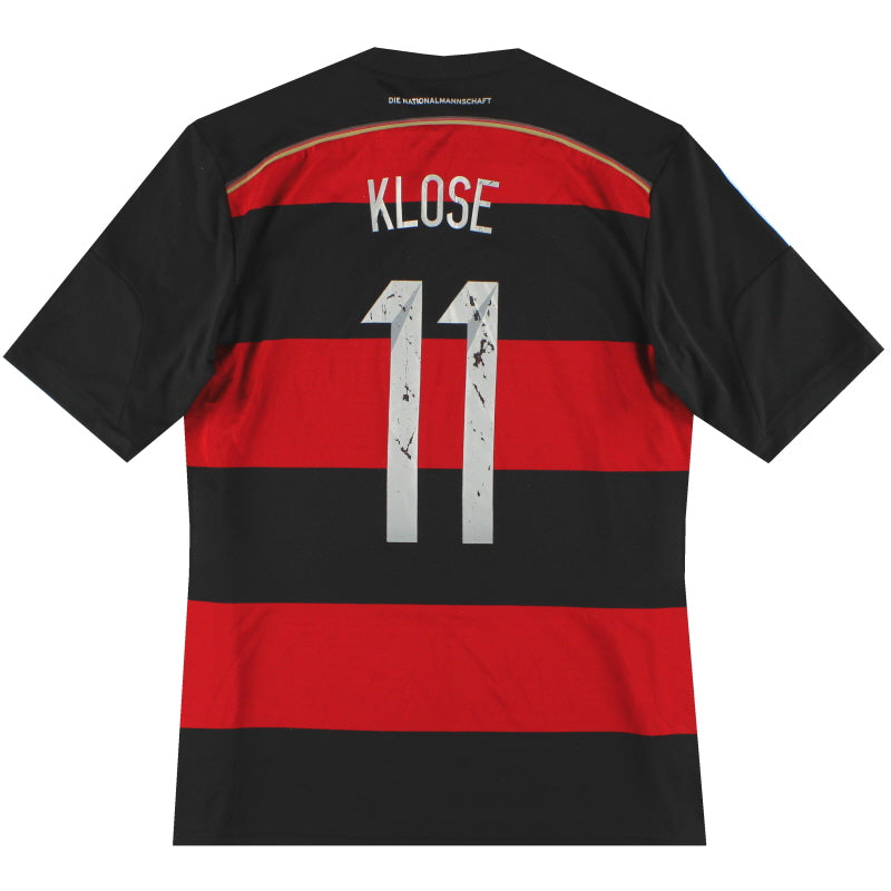 2014-15 Germany adidas Away Shirt Klose #11 L Football Shirt