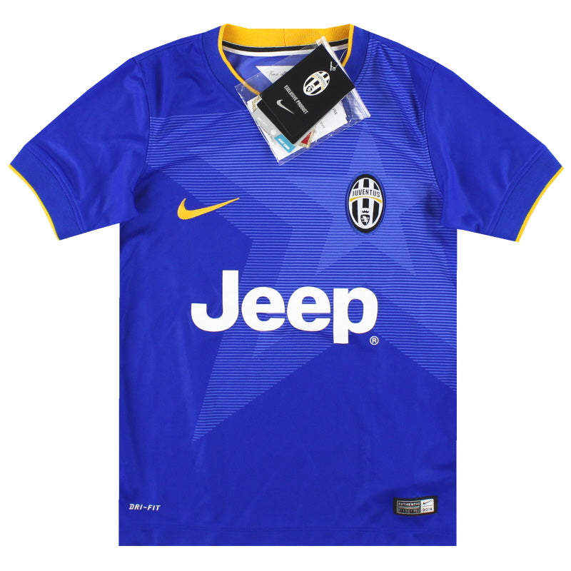 2014-15 Juventus Nike Away Shirt *BNIB* L.Boys Football Shirt