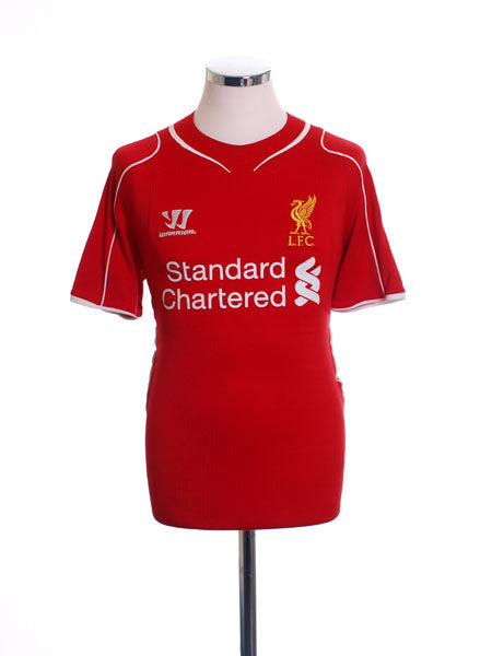 2014-15 Liverpool Away Shirt S Football Shirt