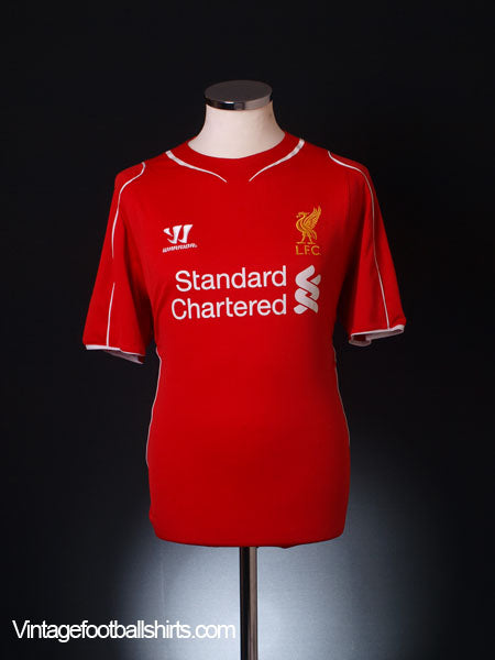 2014-15 Liverpool Home Shirt L Football Shirt