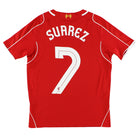 2014-15 Liverpool Home Shirt Suarez #7 *Mint* L.Boys Football Shirt