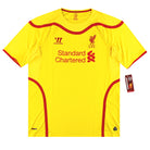 2014-15 Liverpool Warrior Away Shirt *BNIB* L Football Shirt