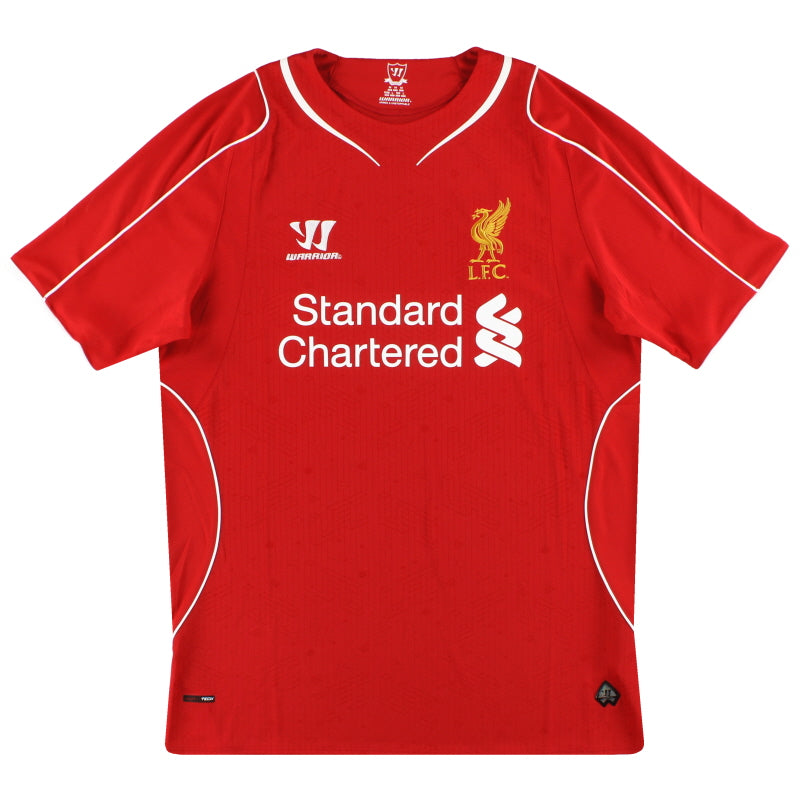 2014-15 Liverpool Warrior Home Shirt L Football Shirt