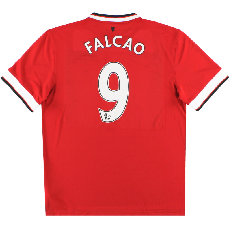 2014 15 Manchester United Nike Home Shirt Falcao 9 L 611031 624 Vintage Football Shirts