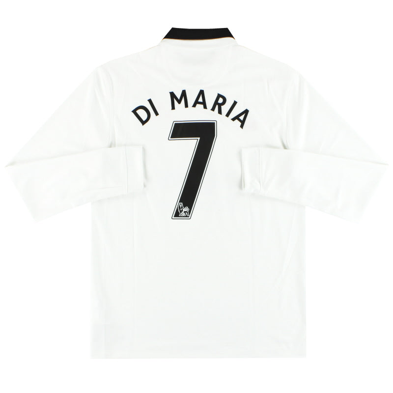 2014-15 Manchester United Nike Away Shirt Di Maria #7 L/S *Mint* M Football Shirt