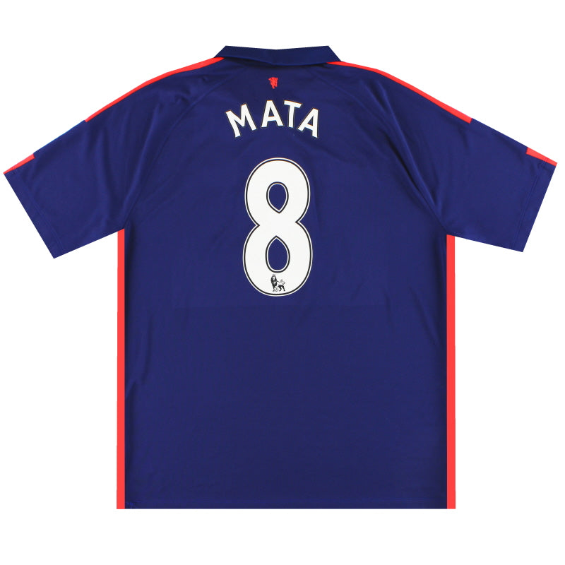 2014-15 Manchester United Nike Third Shirt Mata #8 XL Football Shirt