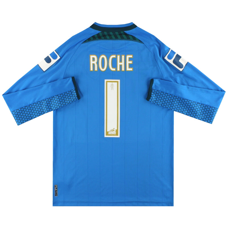 2014-15 Morecambe Fila Goalkeeper Shirt Roche #1 S Football Shirt