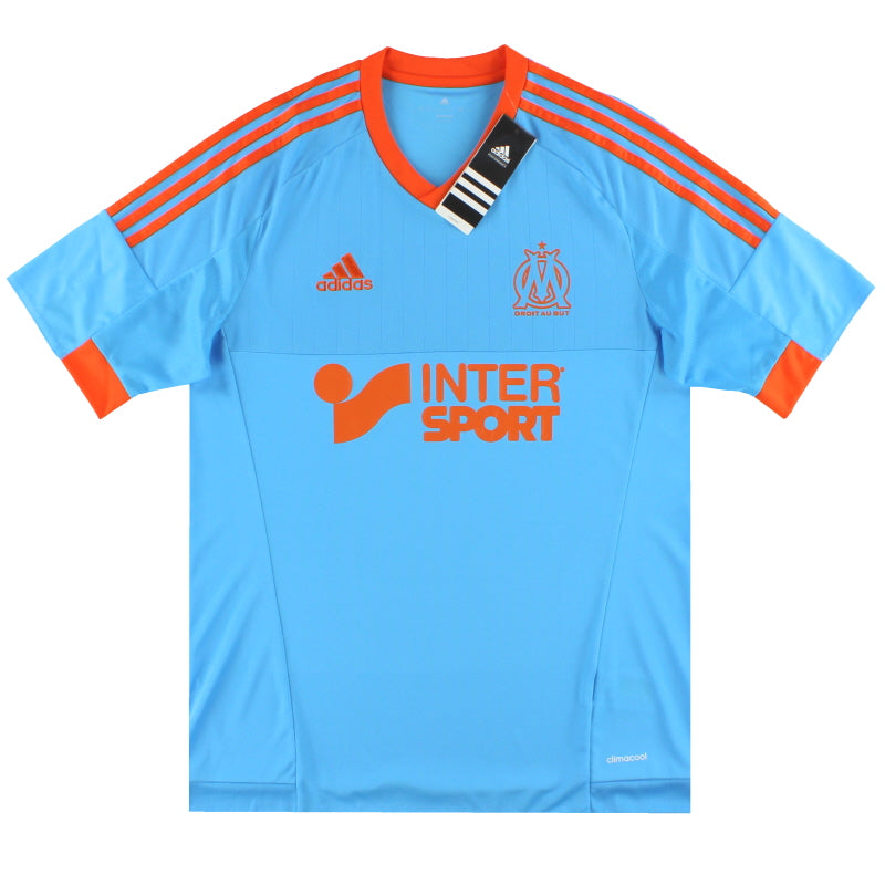 2014-15 Olympique Marseille adidas Fourth Shirt *BNIB* Football Shirt