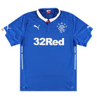 2014-15 Rangers Puma Home Shirt L Football Shirt