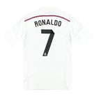 2014-15 Real Madrid adidas Home Shirt Ronaldo #7 L Football Shirt